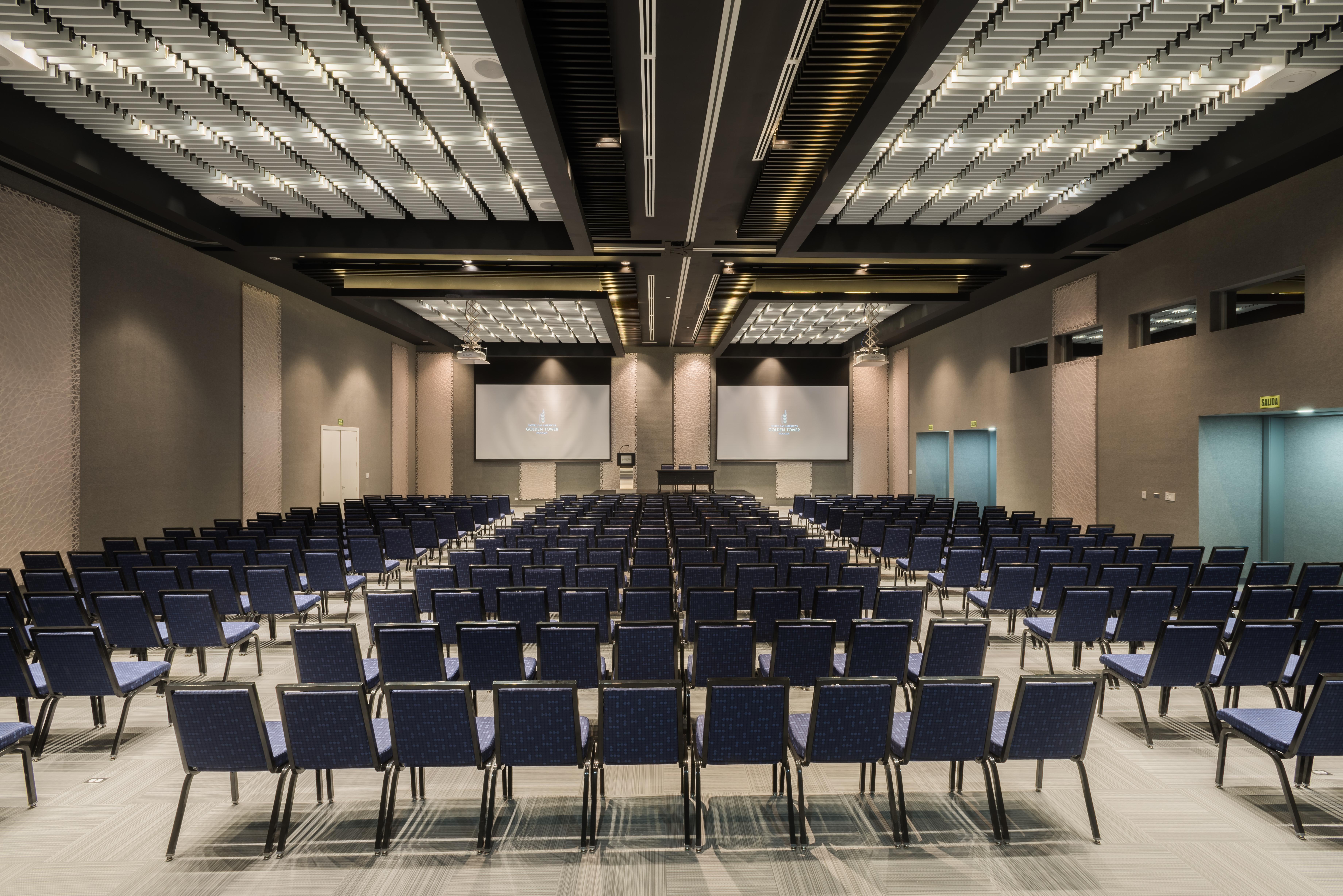 Hotel Las Americas Golden Tower Panama Dış mekan fotoğraf The 3D rendering of the 1,000-seat conference hall
