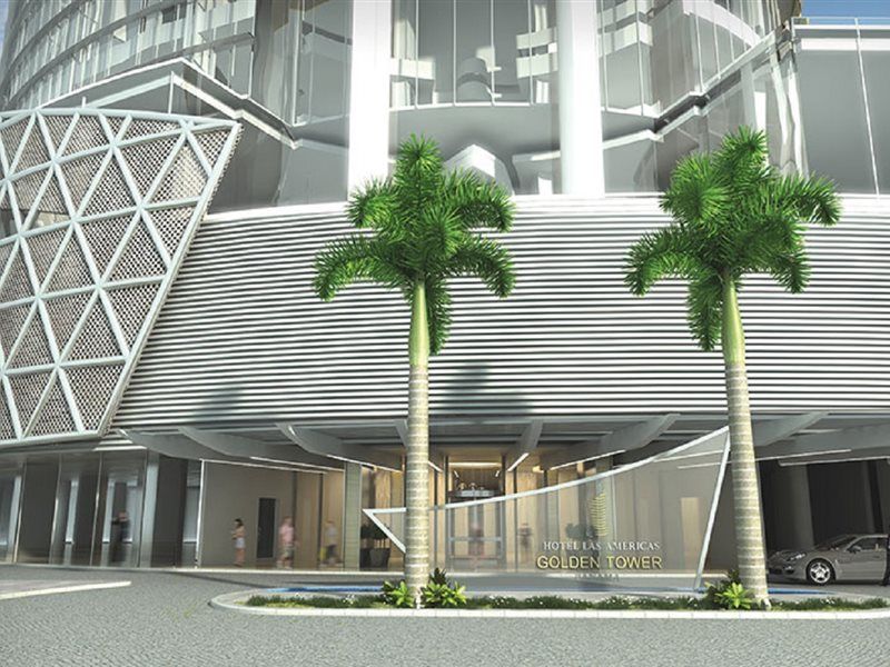 Hotel Las Americas Golden Tower Panama Dış mekan fotoğraf The main entrance of the hotel