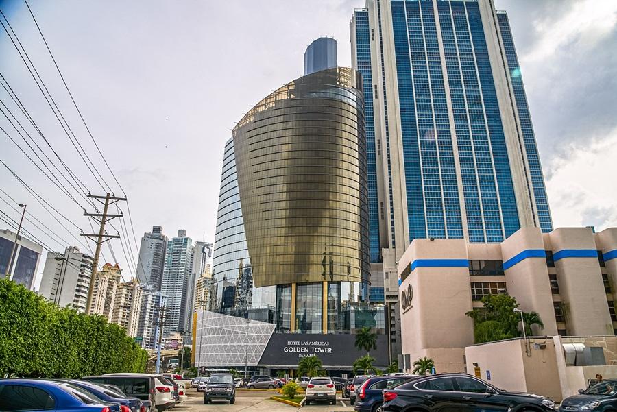 Hotel Las Americas Golden Tower Panama Dış mekan fotoğraf The Golden Tower